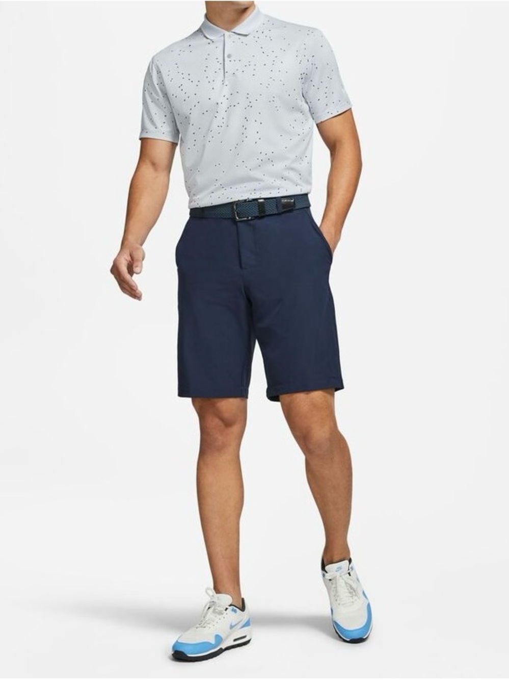Nike Dri-FIT Men's Golf Shorts Obsidian CU9740-451 Size 35 - Picture 15 of 16